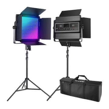 Neewer Komplet 2 LED luči RGB1200 60 W V4