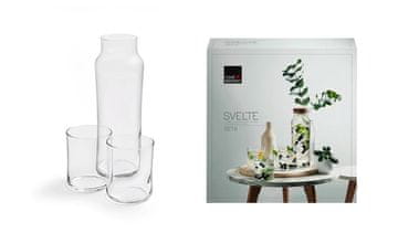 Royal Leerdam SVELTE, SET KOZARCEV S KARAFO, 6 KOS