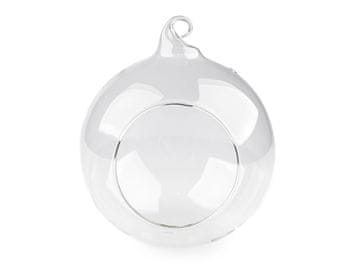 Aerarij / steklena krogla Ø15 cm - prozorna