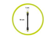 Mobile-origin podatkovni kabel USB-C na USB-C, 60 W, 10 cm, črn (COMC-USBC-BLK)