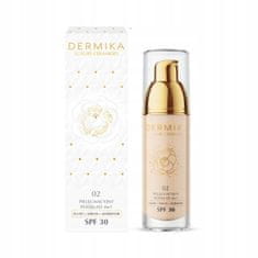 A-Derma DERMIKA LUXURY CERAMIDNI NEGOVALNI PUDER 4V1 SPF30 02 30ML