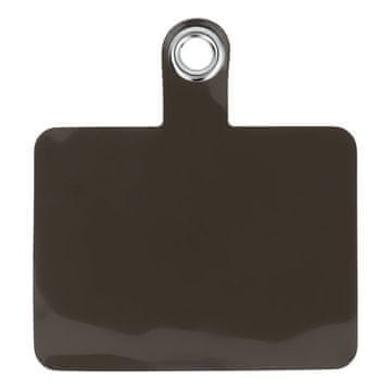 OEM Plastična vložka za obesek za telefon / srednje mehka – črna