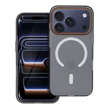 OEM Ohišje za iPhone 17 Go Orange, združljivo z MagSafe, črno