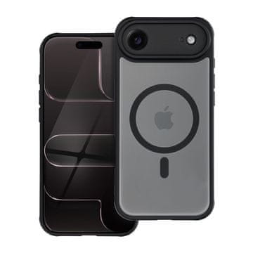 OEM Ohišje za iPhone 17 AIR Full Matte Mag Cover, združljivo z MagSafe, črno