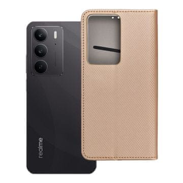 OEM Torbica SMART CASE Book za REALME C75, zlata