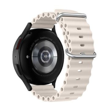 FORCELL Pasek za Samsung Galaxy Watch Forcell Forcell F-Design FS01 z luknjicami, silikon, 22 mm, zvezdni vzorec