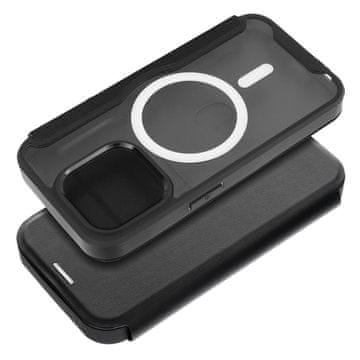OEM Torbica SMART MAG, združljiva z MagSafe, za iPhone 15 Plus, črna