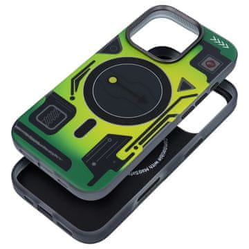 FORCELL Ohišje za iPhone 16 PRO MAX Forcell F-Protect Levels z dvojno plastjo in tehnologijo 4D, združljivo z MagSafe, preizkušeno v skladu z vojaškimi standardi za padce, barva cyber green