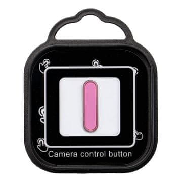 OEM Aktivni gumb Camera Control je združljiv z ovitki iz serije IPHONE 16: Drop Glue / Clear Mag Cover v roza barvi