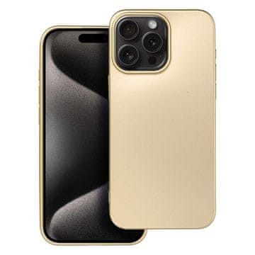 OEM Ovitek za iPhone 15 PRO MAX v barvi zlata metalika