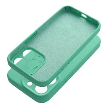 OEM Silikonski etui za iPhone 16, debeline 2 mm, v barvi mete