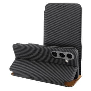 OEM FOLIO Side Magnet etui za SAMSUNG S25 PLUS, sivo
