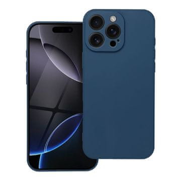 OEM Mehka torbica za iPhone 16 Pro Max, temno modra
