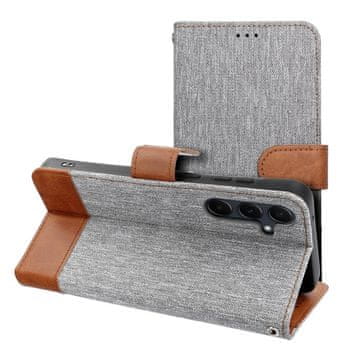 OEM Torba JEANS Book za XIAOMI Redmi Note 14 PRO 4G, siva