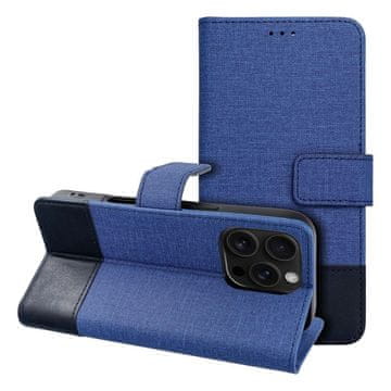 OEM GOMMA Book ovitek za iPhone 16 Pro Max, modri