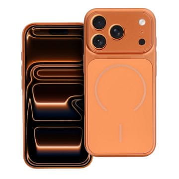 OEM Ovitek za iPhone 11 Make 17, združljiv z MagSafe, oranžen