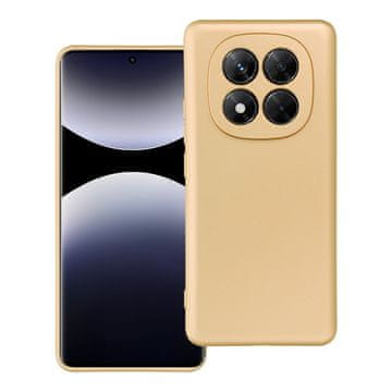 OEM Ohišje za Xiaomi Redmi NOTE 14 PRO PLUS 5G v barvi kovinsko zlato
