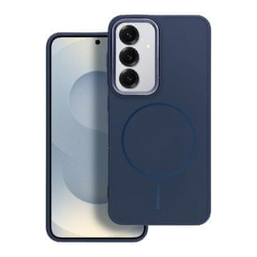 OEM Etui FRAME MAG COVER, združljivo z MagSafe, za SAMSUNG S25 FE, temno modro