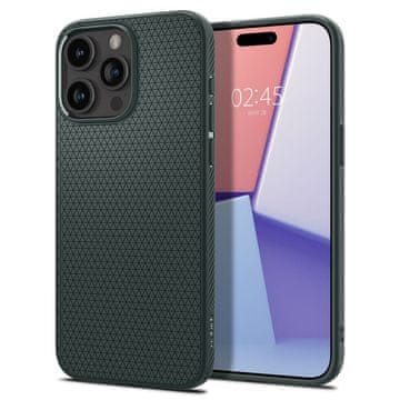 Spigen SPIGEN ovitek LIQUID AIR za iPhone 15 Pro Max v barvi abyss green