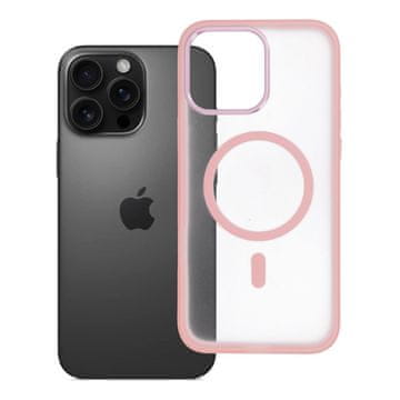 OEM Ohišje za iPhone 16 PRO MAX Flexline Mag Cover, združljivo z MagSafe, roza