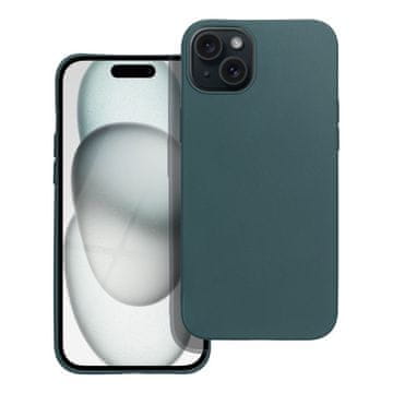 OEM Ohišje za iPhone 15 PLUS Matt, temnozeleno