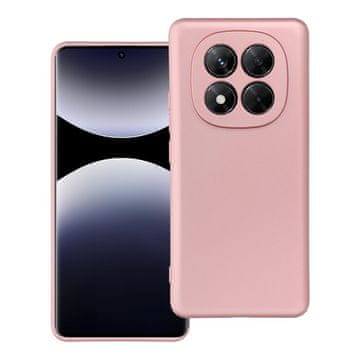 OEM Ohišje za Xiaomi Redmi NOTE 14 PRO PLUS 5G v metalno roza barvi