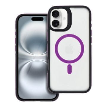 OEM Ovitek za iPhone 16 PLUS Neo, združljiv z MagSafe, vijoličen