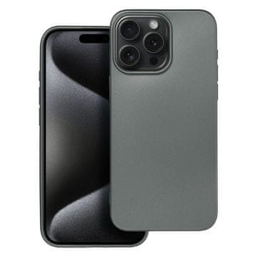 OEM Ohišje za iPhone 15 PRO MAX v sivi barvi Metallic