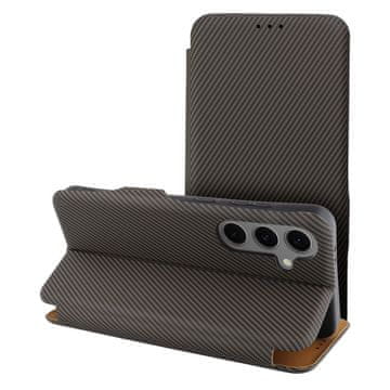 OEM FOLIO Side Magnet etui za SAMSUNG S25 PLUS, rjava