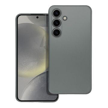 OEM Etui za Samsung S24 v sivi barvi z metalnim odtenkom