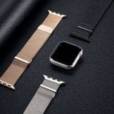 Dux Ducis DUX DUCIS magnetni pas MILANESE iz nerjavečega jekla za Apple Watch 38 / 40 / 41 mm, črn