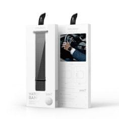 Dux Ducis DUX DUCIS magnetni pas MILANESE iz nerjavečega jekla za Apple Watch 38 / 40 / 41 mm, črn