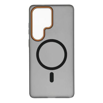 OEM Etui za Samsung S26 ULTRA Go Orange, združljivo z MagSafe, črno