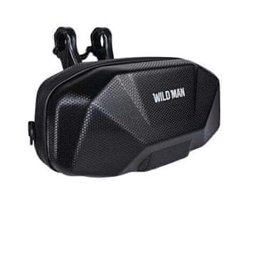WILD MAN WILDMAN kolesarska torba za krmilo z zadrgo, 3,5 l, X9, črna