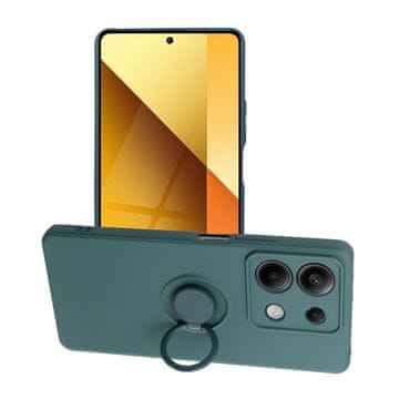 OEM Ohišje za Xiaomi Redmi Note 13 5G Silicone Ring, zeleno