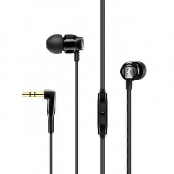 Sennheiser Žične ušesne slušalke s 3,5-mm priključkom Sennheiser CX 300S, črne