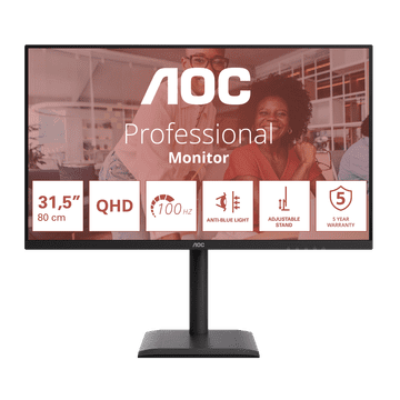 AOC Q32E4U poslovni monitor, QHD, 80 cm (31,5), 4 ms (Q32E4U)