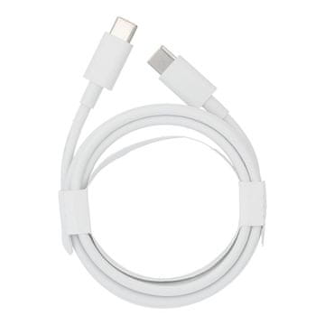 OEM USB-C–USB-C kabel Google 3A, v razsutem pakiranju, bel