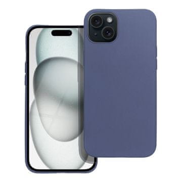OEM Ohišje za iPhone 15 PLUS, mat modra
