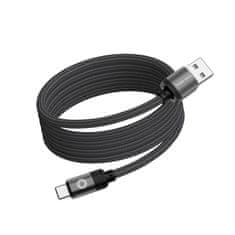 Mobile-origin podatkovni kabel, magnetni, USB-A na USB-C, 1 m (MC2-USBA-1M-BLK)