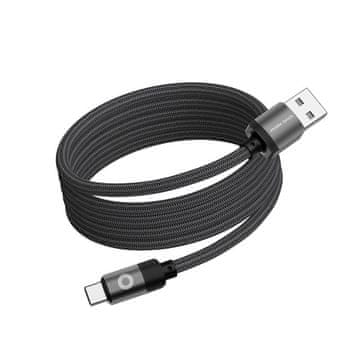 Mobile-origin podatkovni kabel, magnetni, USB-A na USB-C, 1 m (MC2-USBA-1M-BLK)