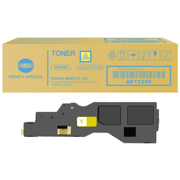 Konica Minolta TNP-92 Y (AE1Y250) rumen, originalen toner