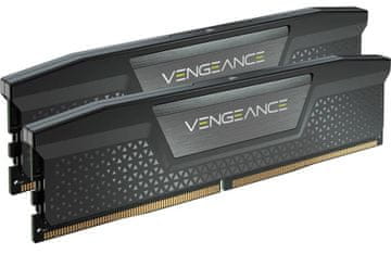 Corsair VENGEANCE RAM pomnilnik, 64 GB, 6000 MHz, DDR5 (CMK64GX5M2D6000C40)