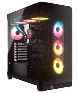 Corsair Frame 4500X RS-R ohišje, ARGB, Panoramic Glass Mid-Tower, črno (CC-9011314-WW)