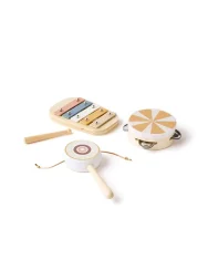 Kids Concept Glasbeni komplet, Brown