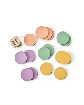Kids Concept Set igralnih figuric za igro Človek ne jezi se