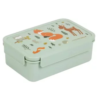 A Little Lovely Comp Škatlica za malico Bento, Forest Friends