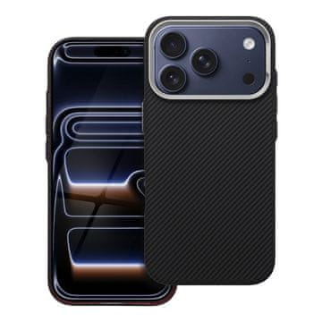 OEM Kevlarjev etui za iPhone 17, združljiv z MagSafe, črn
