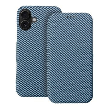 OEM FOLIO Side Magnet etui za iPhone 16 Plus, modro