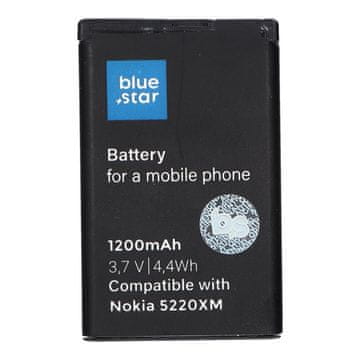 Blue Star Baterija za Nokia 5220 XM / 5630 XM / 6303 / 6730 / 3720 / C3 / C5-00 / C6-01, 1200 mAh, Blue Star Premium